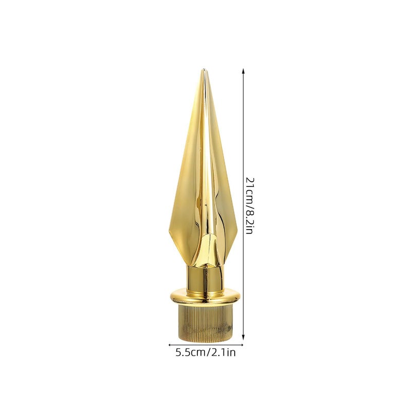 3 Pcs 20cm Flagpole Finial Decorative Heads Outdoor Indoor Replacement - Image 3