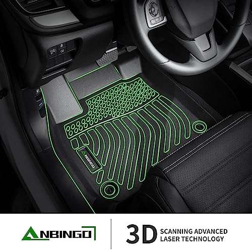 ANBINGO®Floor Mats Fit for NX 2022 2023 2024 2025 NX250/NX350/NX350 F Sport/NX350h/NX450h+/NX450h+ F Sport Waterproof All Weather Mats Front& Rear Row TPE Floor Liners - Image 3