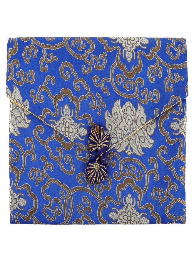 ORFOFE Traditional Chinese Brocade Bag Small Size Zipper Type for Scriptures Jewelry and Organizing - Image 1