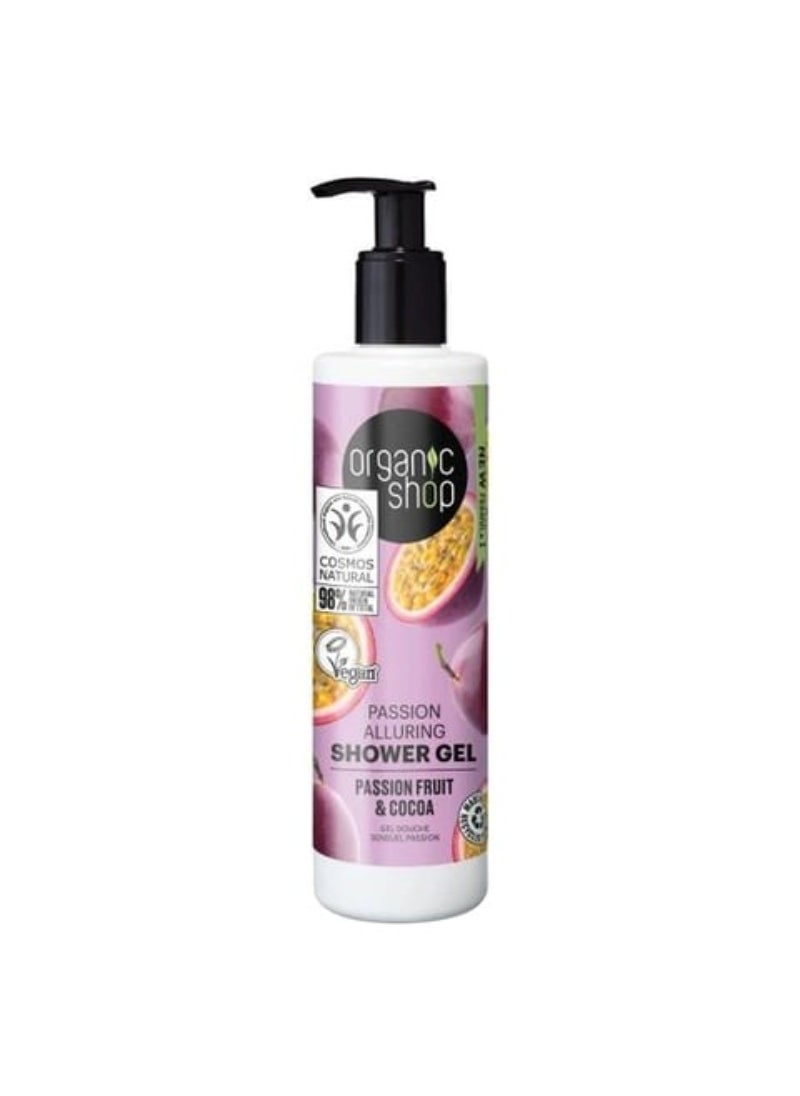 Organic Shop Passion Fruit And Cocoa Passion Alluring Shower Gel Clear 280ml - pzsku/Z685A79B4890741014710Z/45/_/1710410732/bd2d6733-72c0-427c-90b6-f86ed3a0e5d0