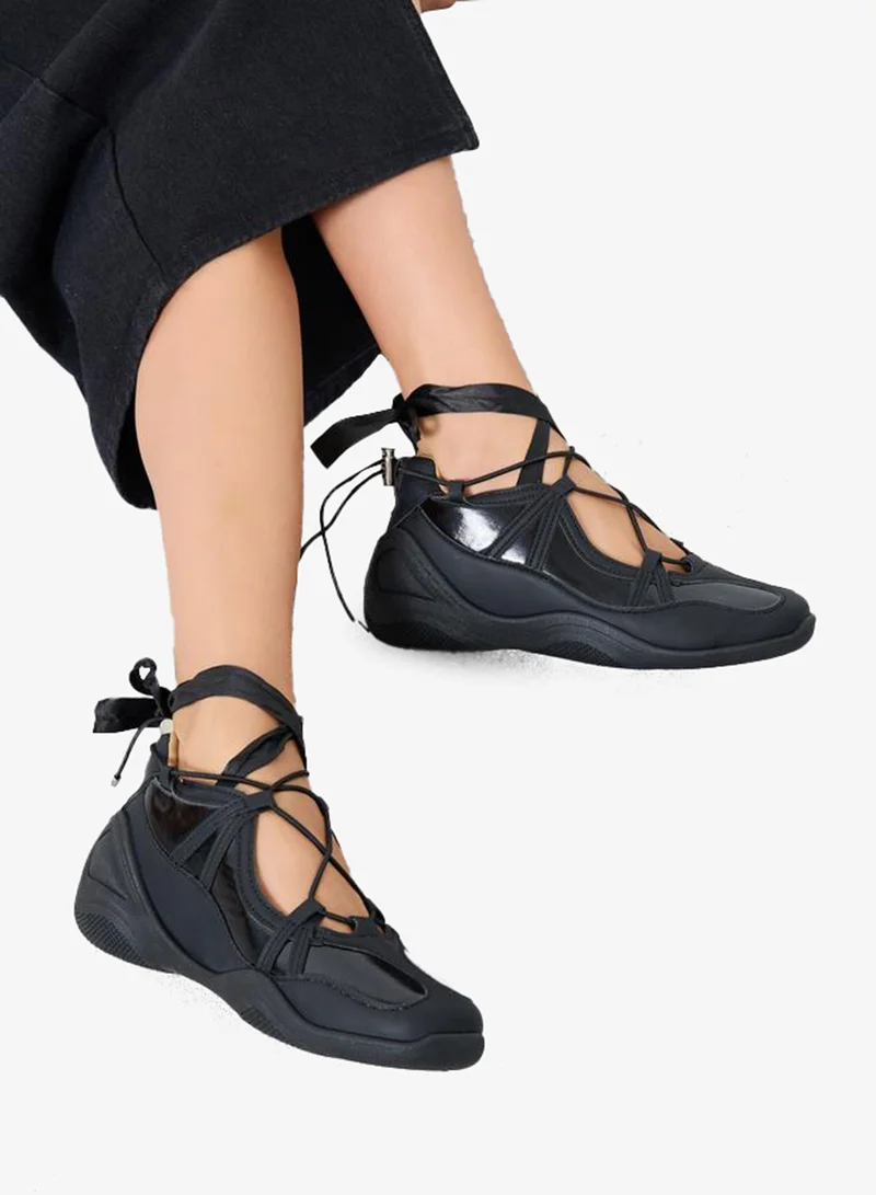 ستايلي اكتيف حذاء سنيكرز بالارينا مريح