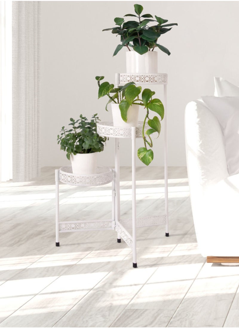 MIGILAN - Three tier flower stand for home indoor and outdoor - Image 1