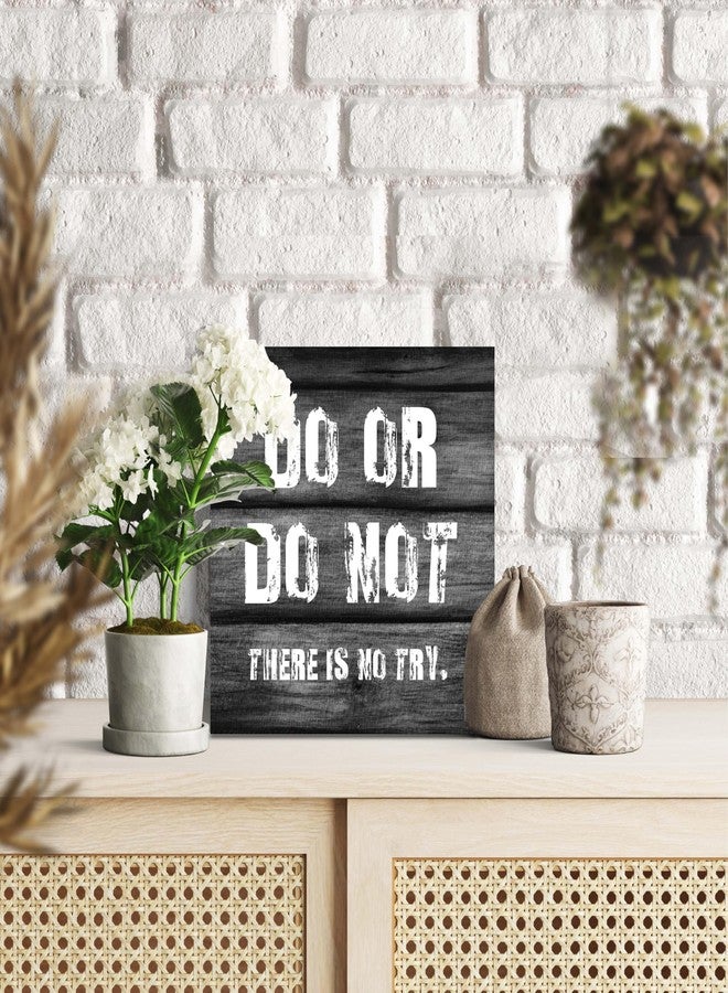 SSQBZU Motivational Desk Decoration-Do or Do Not There Is No Try-Wooden Box Sign Decor for Home,Office,Classroom,Dorm,Inspirational Gifts for Friends,Family,Colleagues,Christmas Gift. (016) - Image 5