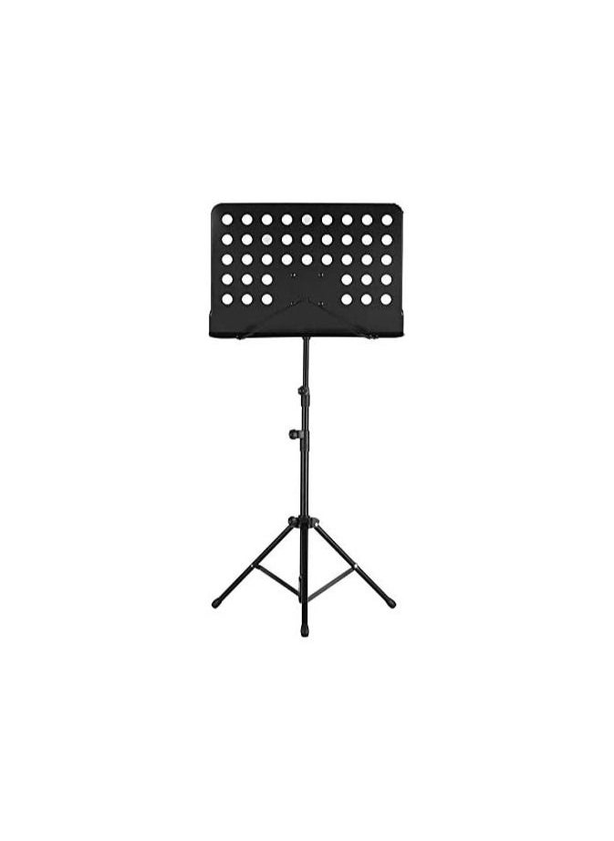 Megarya - Megarya Adjustable Double X Style Piano Keyboard Stand - Black & Piano Bench & Adjustable Folding Sheet Music Stand(x4xad4) - Image 1