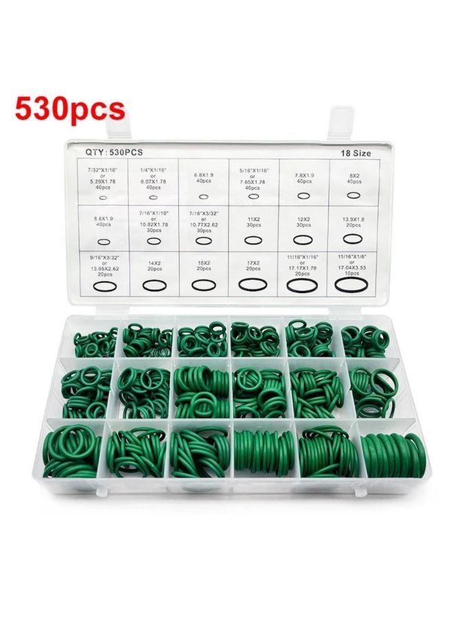 270 Pcs Nitrile Rubber O Ring Assortment Kit NBR High Pressure Sealing Set For Plumbing Automotive And Faucet Repair Style B - Image 1