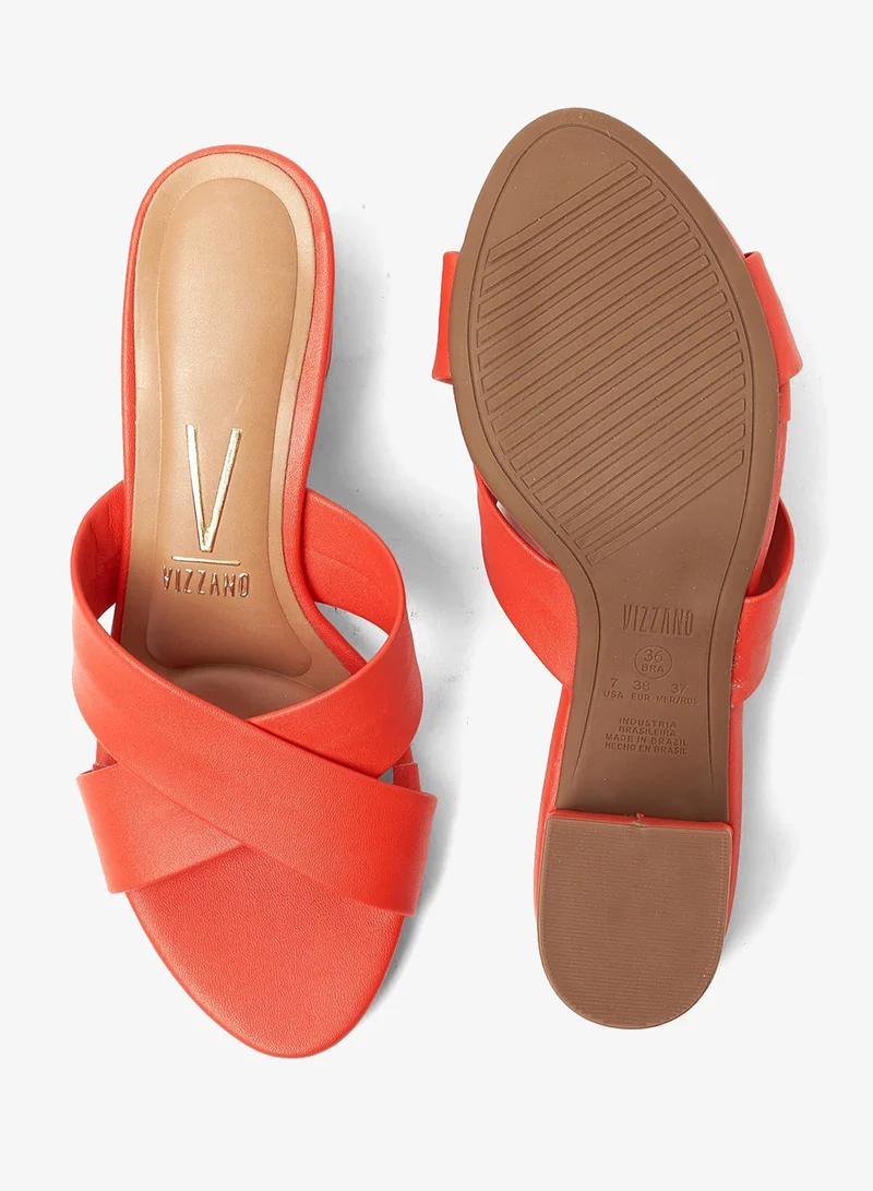 VIZZANO Orange Heels Sandal for Women – Stylish Ladies Heel Sandals & Sling Back Heels for Girls for Women | Best Price UAE