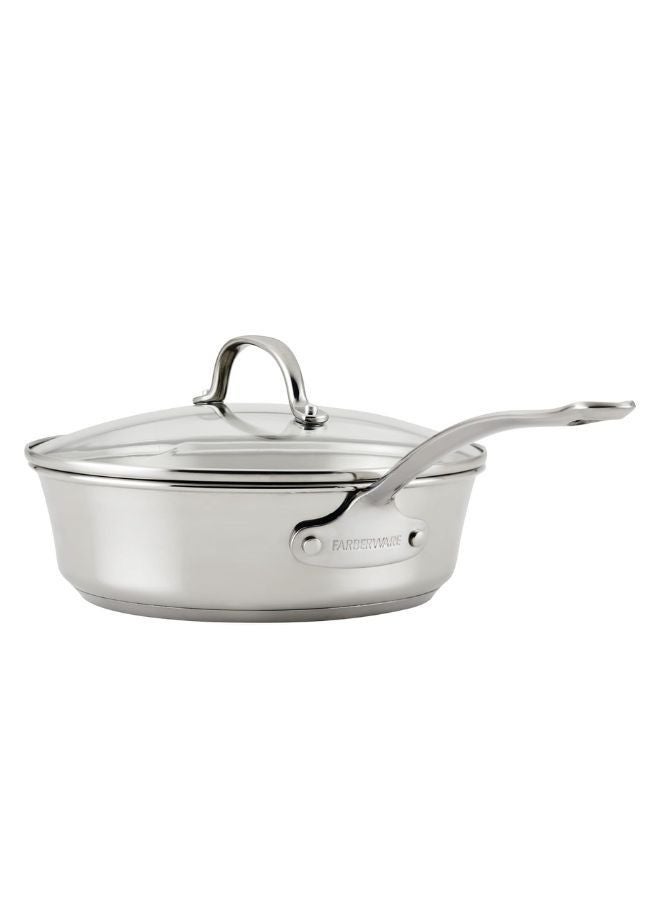 Prestige Faberware Millennium 10 Piece Stainless Steel Cookware Set | Cookware Pots and Pans Set with Lids | Induction Compatible - Image 3