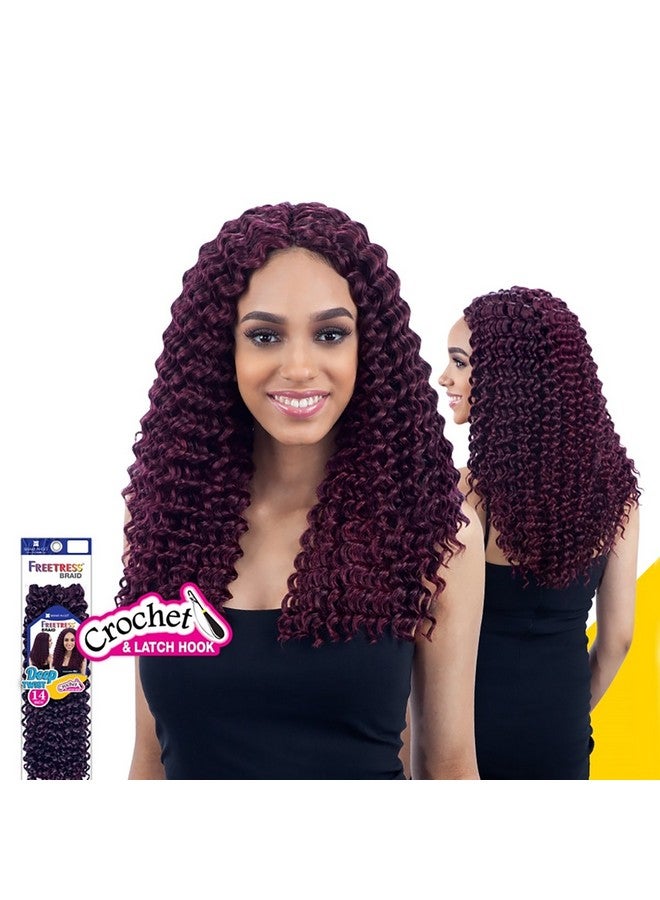 Freetress Deep Twist 14" (30) Freetress Synthetic Hair Crochet Braid - Image 1