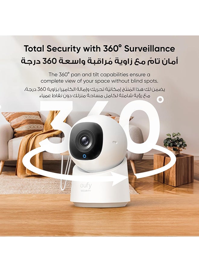 eufy Security Indoor Cam C210 1080p Resolution Security Camera Indoor with 360° Pan and Tilt, Plug-In Home Security Camera with Wi-Fi, Human/Motion AI, No Monthly Fee - Image 5
