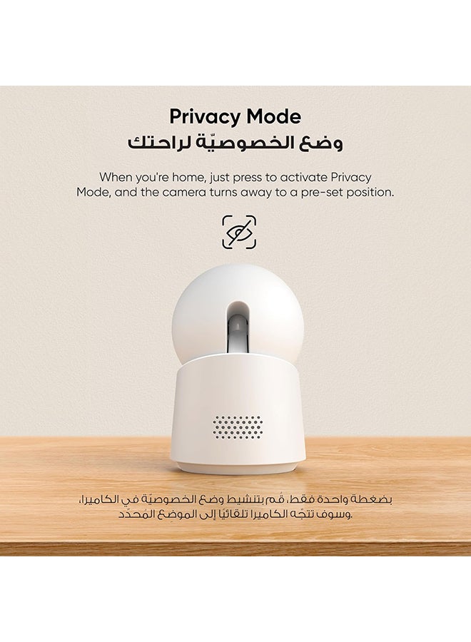 eufy Security Indoor Cam C210 1080p Resolution Security Camera Indoor with 360° Pan and Tilt, Plug-In Home Security Camera with Wi-Fi, Human/Motion AI, No Monthly Fee - Image 3