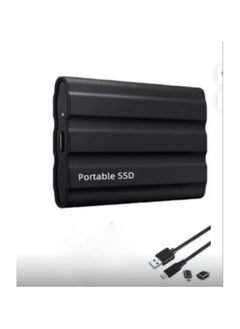 Generic 4TB Portable External Hard Drive, Mini SSD Hard Drives,Solid State External Drives,Computer Backup Drive,USB 3.1 to Type-C Support Data Storage Transfer for Windows XP PC Laptop and Mac(Black)  - Image 1