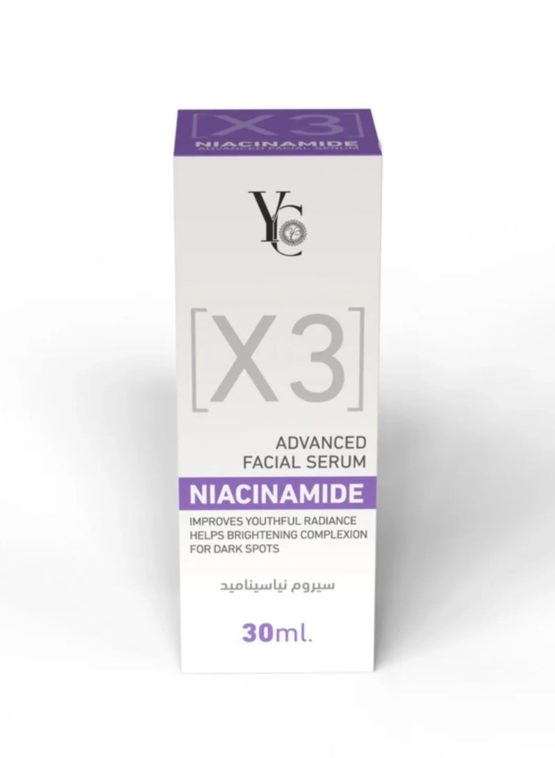 YC Advanced Facial Serum - Niacinamide 30ml - Image 4