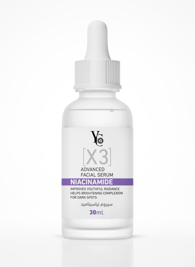 YC Advanced Facial Serum - Niacinamide 30ml - Image 3