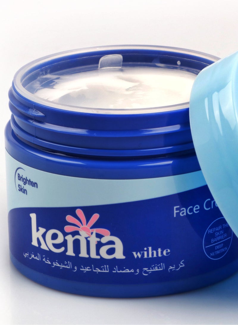 kenta Kenta Facial Care Set – Foaming Cleanser, Hydrating Gel, Brightening and Anti-Wrinkle Cream with Free Korean Exfoliating Glove  - Image 2