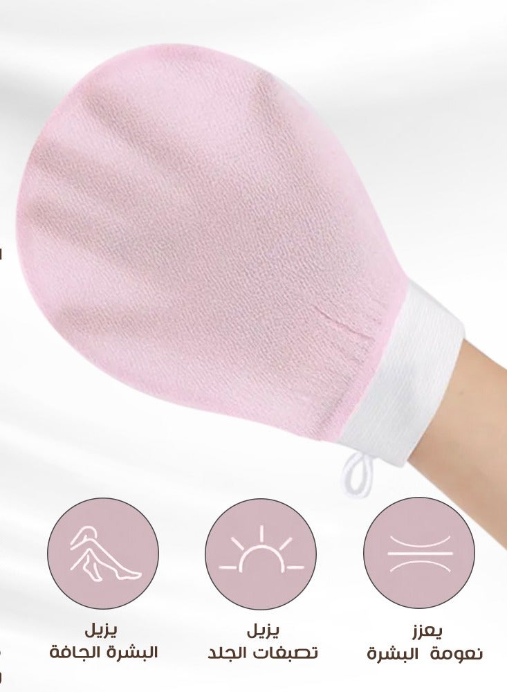 kenta Kenta Facial Care Set – Foaming Cleanser, Hydrating Gel, Brightening and Anti-Wrinkle Cream with Free Korean Exfoliating Glove  - Image 5