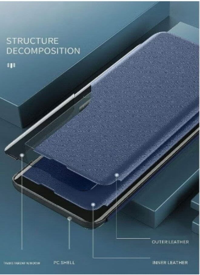 Generic Premium Smart View Flip Cover With Folding Bracket For Iphone 11  - Image 2