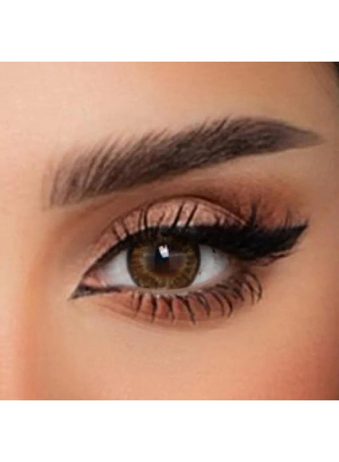 Unisex Tiger Eyes 2P Contact Lenses