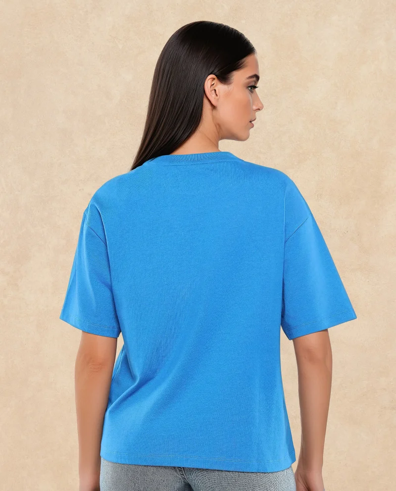 Rareism Women's Graphic Print T- Shirt