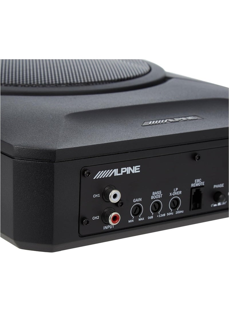 Alpine PWE-S800 8" Powered Subwoofer Box – 240W Peak / 120W RMS Car Audio Bass System - Image 3