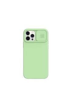 Nillkin CamShield Silky Magnetic Silicone Case Apple iPhone 12/12 Pro-Matcha Green