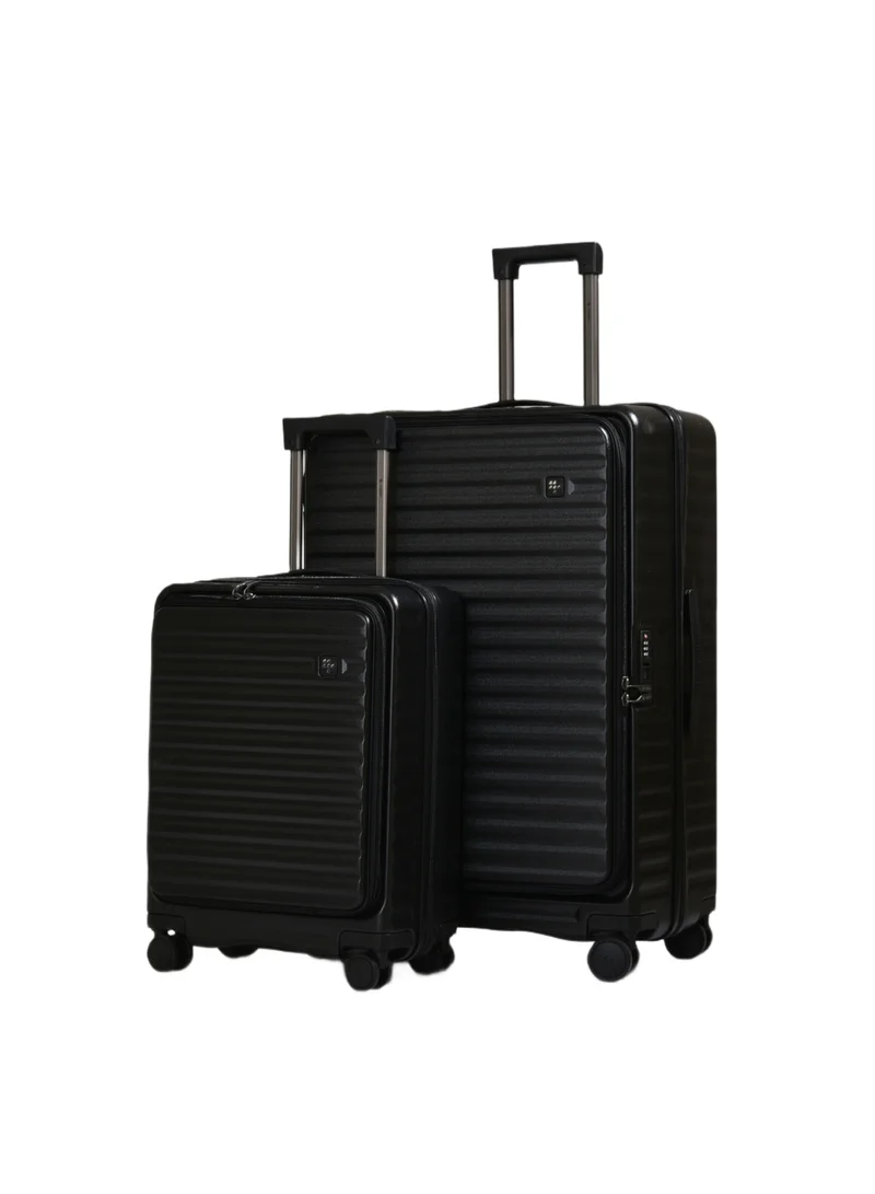 MAGELLAN Hard Shell ABS+PC Trolley 2-Piece Luggage Set MF001-2P 20 & 29 Inch Expandable Suitcase with TSA Lock USB Port 4 Double Spinner Wheels
