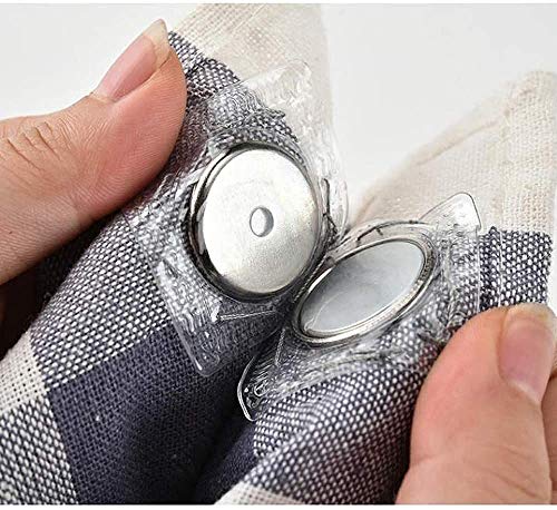 AMORNPHAN 10 Set 18mm.3/4" Invisible Hidden Magnetic Buttons Snap Magnet Fastener Handbag Cloth Clasp Purse Closure DIY Sewing Tools - Image 5