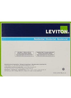 Leviton Leviton 3W101-E 2-Pole 3-Wire Grounding Plug, 10 Pack, Blackblack  - Image 3