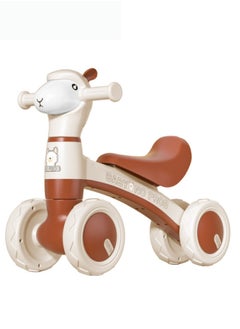 Beauenty Balance Bike for 1 Year Old Boys Girls 12-36 Month Toddler, 4 Silence Wheels Soft Seat Pre-School First Riding Toys Toddler First Birthday Gifts  - Image 1