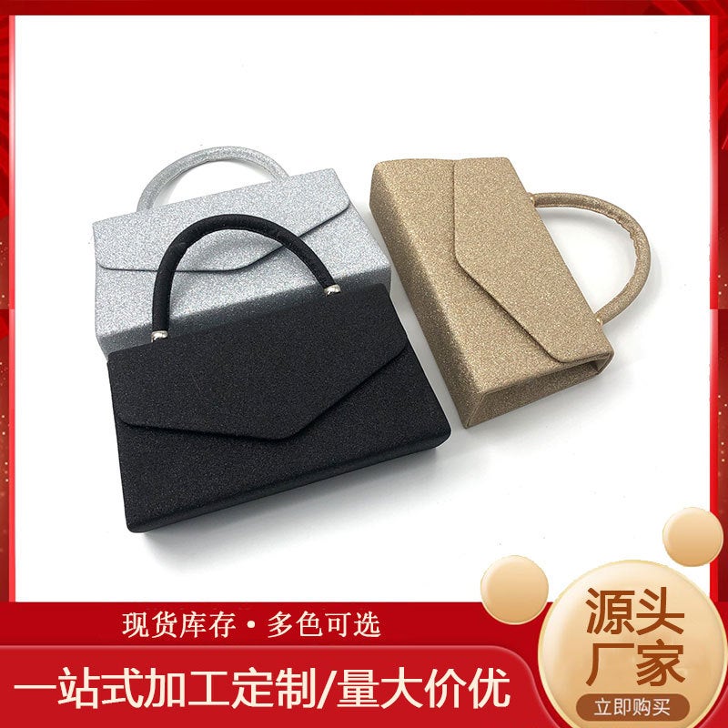 Supply Fashion Style Pu Sequin Evening Bag Cosmetic Bag Evening Bag Manufacturer New Style - Image 2