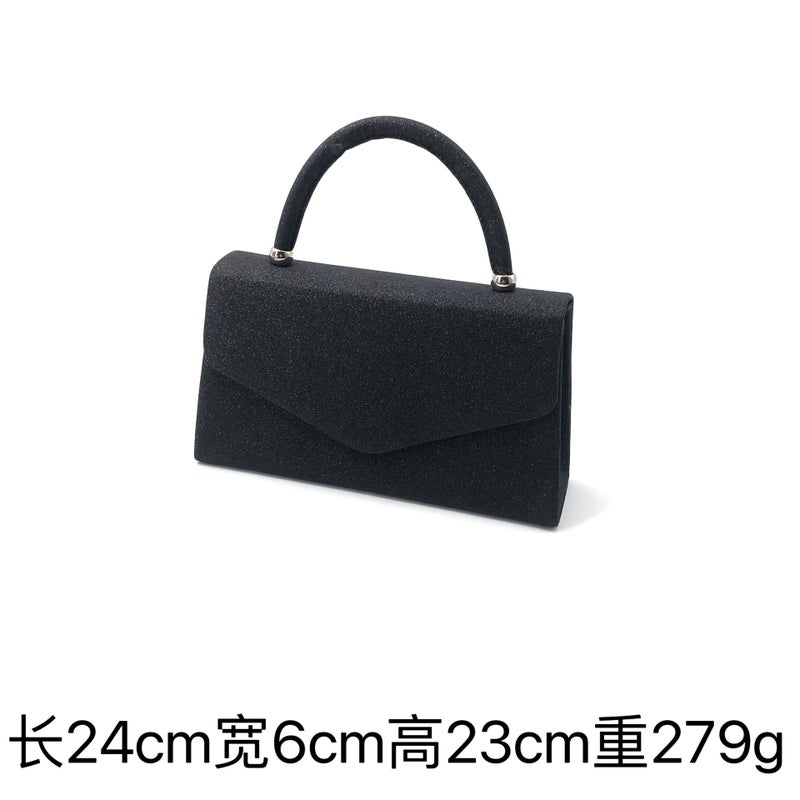 Supply Fashion Style Pu Sequin Evening Bag Cosmetic Bag Evening Bag Manufacturer New Style - Image 3