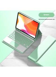 Bluetooth Keyboard For IPad10 Seconds Control Bluetooth Keyboard Air45 Ultra Thin Wireless Ipad10.2 Protective Cover-Color:Green (touch Square Key)-Product Type:The IPad 10 Generation 10.9 Inch 2022 Version