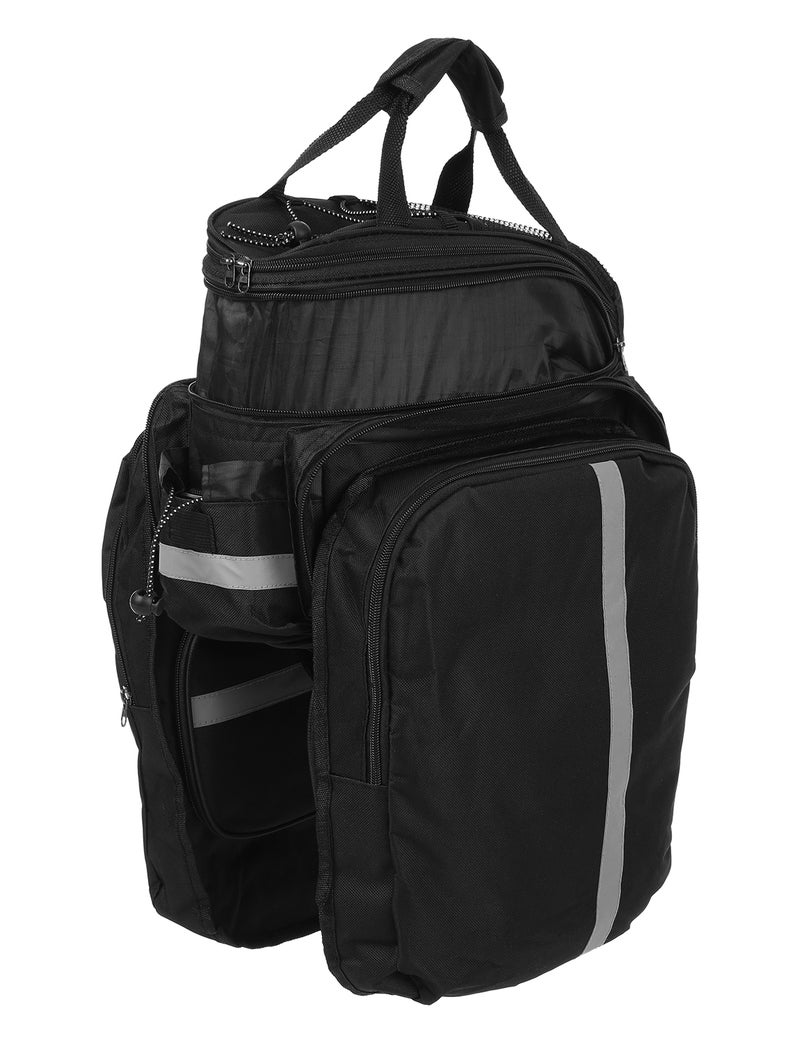 LIXADA Multifunction Bicycle Rear Seat Bag With Rain Cover - Image 5