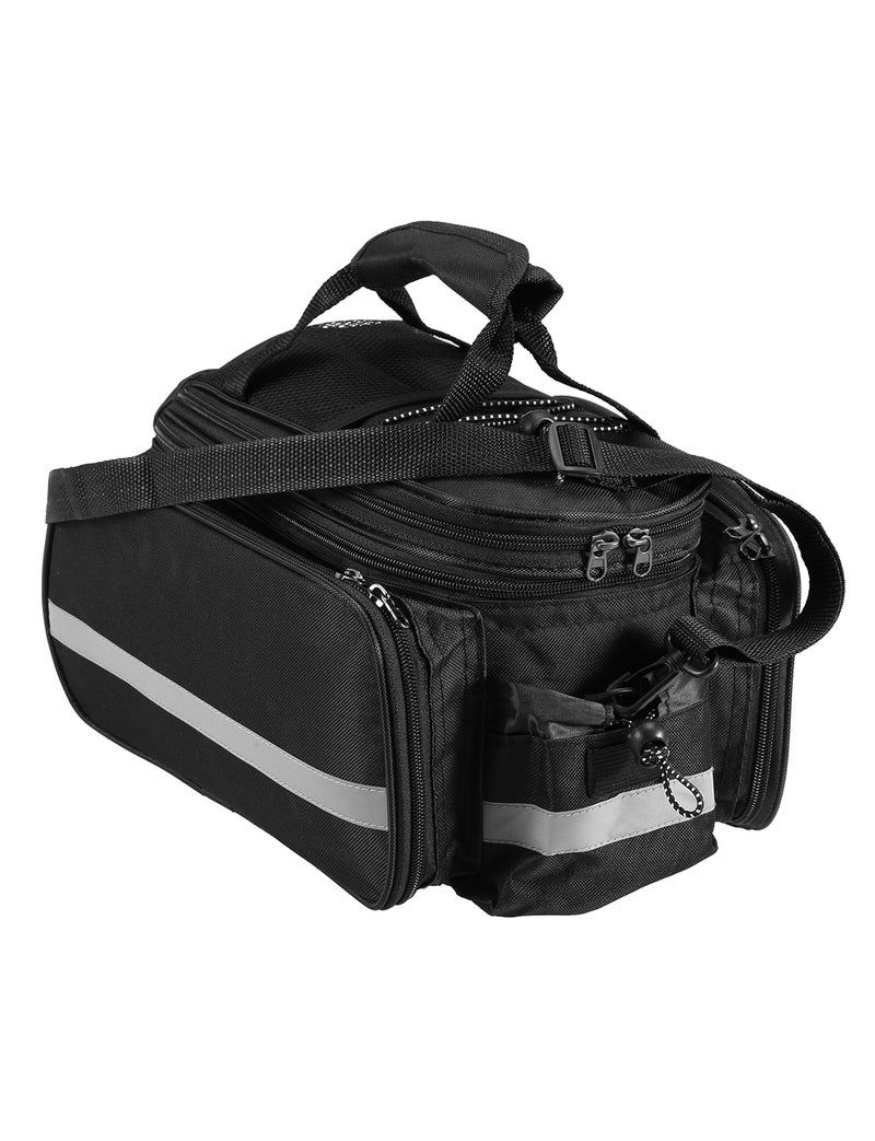 LIXADA Multifunction Bicycle Rear Seat Bag With Rain Cover - Image 4