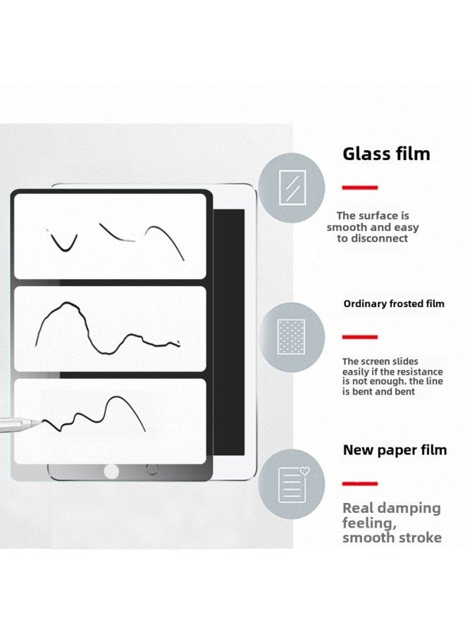 Suitable For IPad Type Paper Film IPad Pro Flat Film Type Paper Film Protective Film Type Paper Film IPad Pro Protective Film-Color:Paper-like Film (one Pack)-Dimensions:ipad7/8/9(10.2 Inches) - Image 2