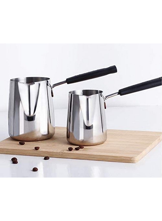 3d Creations Coffee Pot, Greek Coffee Pot, Hot Chocolate Pot, Cezve, Ibrik, Briki, Milk Warmer, Butter and Chocolate Melting Pot, Percolator, contemporary design capacity (1000) - Image 2
