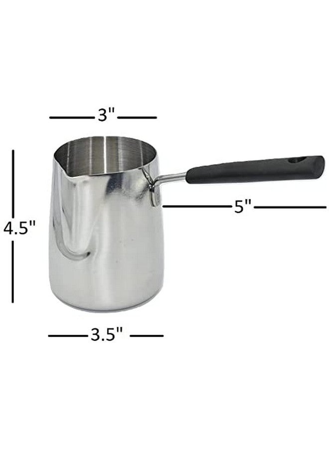 3d Creations Coffee Pot, Greek Coffee Pot, Hot Chocolate Pot, Cezve, Ibrik, Briki, Milk Warmer, Butter and Chocolate Melting Pot, Percolator, contemporary design capacity (1000) - Image 4