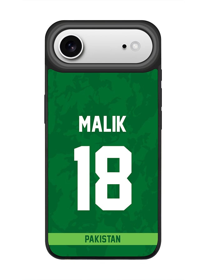 Stylizedd iPhone Air Case, [Compatible with MagSafe] Slim Magnetic cover Phone Case iPhone Air -Pakistan Shoaib Malik, Jersey No 18 - Image 1