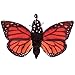 Folkmanis Monarch Life Cycle Reversible Hand Puppet Plush RedOrangePurpleBlack 8 - Image 2