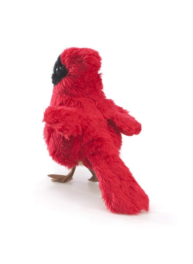 Folkmanis Mini Cardinal Finger Puppet, Red, 1 EA - Image 2