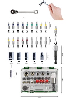 Bosch Screwdriver Bit And Ratchet Set, 27 Pieces - pzsku/Z685BD07B8C5C8DCC54A2Z/45/_/1739518650/e26b68f2-891e-45c0-95c6-137100ba1a25