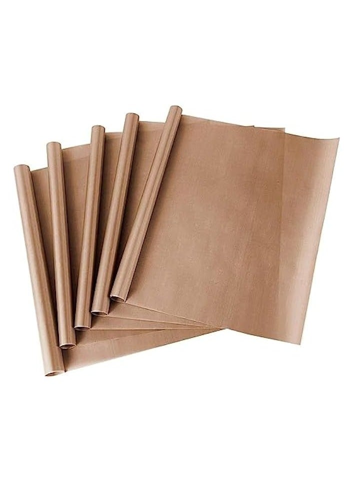 erorex 5 PackSheet for Heat Press Transfer Sheet Non Stick 16 x 20" Heat Transfer Paper Reusable Heat Resistant Craft Mat - Food Grade Materials- Non Stick and easy to clean - Image 1
