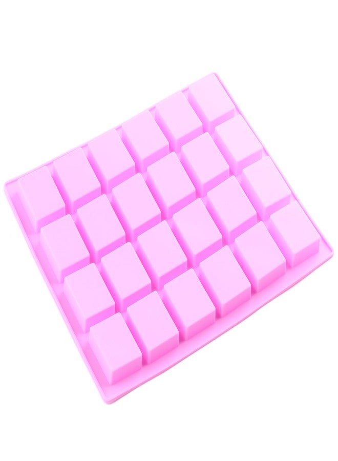 YIMINGMOLD قوالب حلوى مستطيلة من السيليكون من YIMINGMOLD، تحتوي على 24 تجويفًا، لصنع ألواح الطاقة بالكراميل. - Image 5