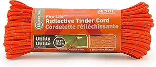 S.O.L. Survive Outdoors Longer S.O.L. Survive Outdoors Longer S.O.L. Fire Lite Utility Tinder Cord, 50 ft - (Pack of 3)  - Image 1