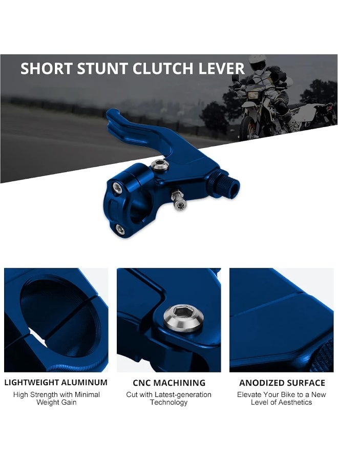general Blue Short Stunt Clutch Lever for Yamaha Motorcycles - Image 4