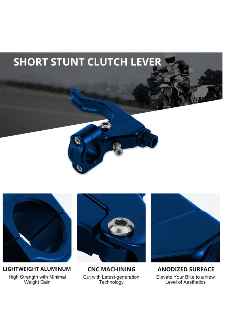 General Blue Short Stunt Clutch Lever Compatible with Yamaha YZ80, 1 Piece  - Image 2