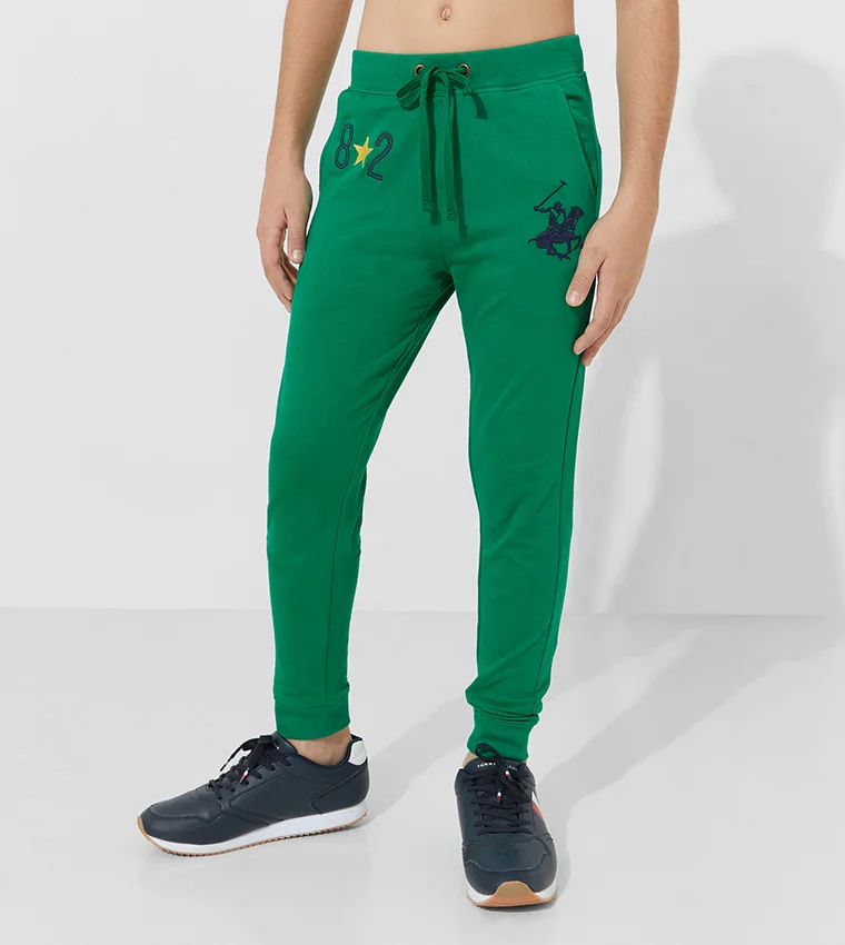 بيفرلي هيلز بولو كلوب بنطال رياضي مطبوع بشعار بتصميم مريح وعبارة