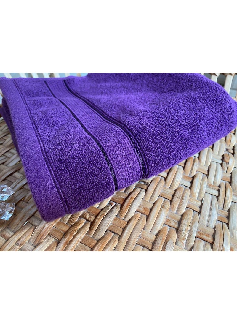 توالا فوطه وجه توالا بريميوم، قطن 100%، 50 × 100 سم،وبره، فائقة النعومة، فائقة الامتصاص - Image 2