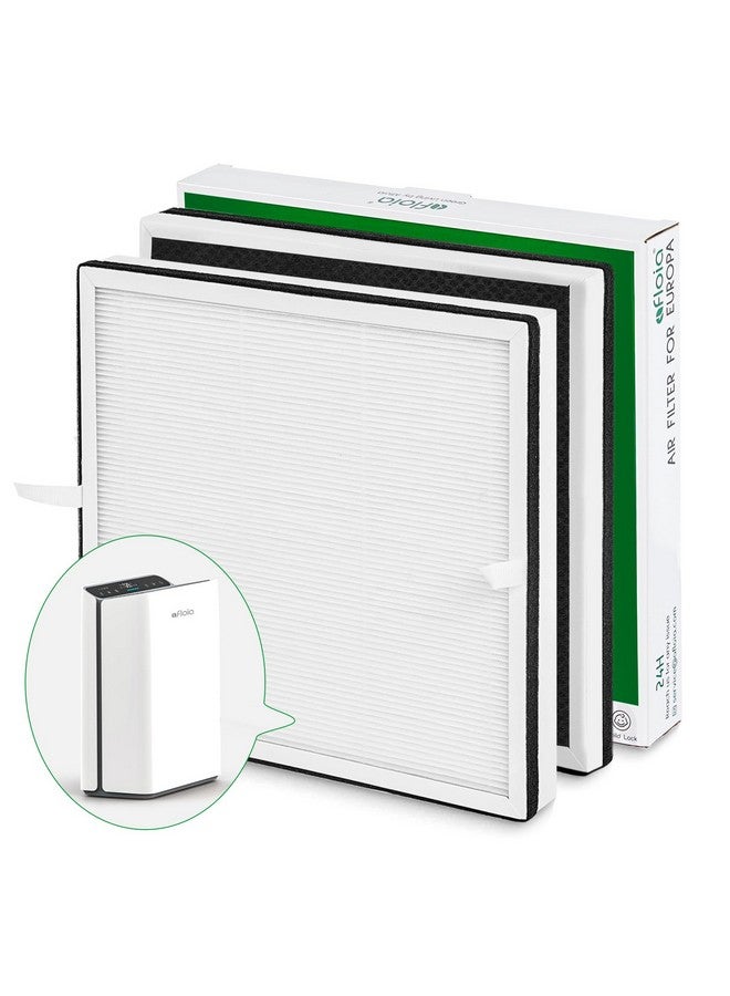 Afloia Afloia Original 3-Stage Filter, Compatible with Europa Air Purifier, Remove 99.99% Pets Hair Dander Odor Dust Smoke Mold Pollen, 2 Packs  - Image 1