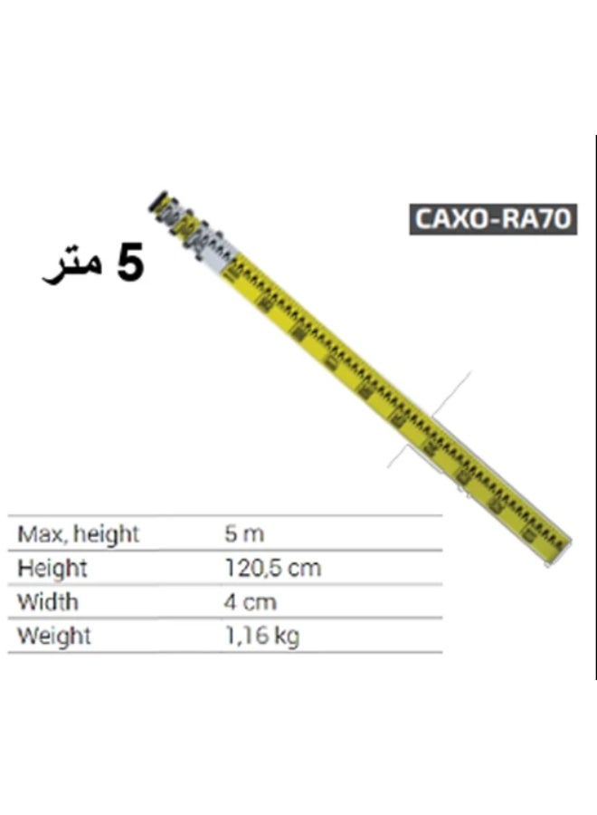 Crown Crown Scale ruler 5 m tall Model: Crown  CROWN – CAXO-RA70 - Image 3