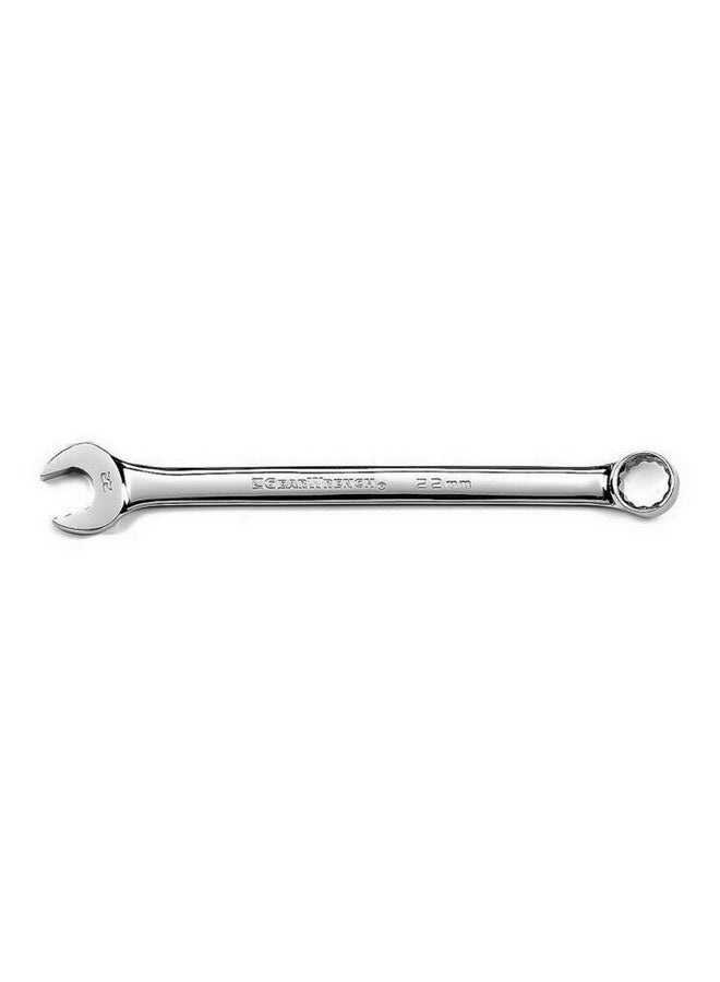 GearWrench 12-Point Long Pattern Combination Wrench Silver 22 mm 81679G - Image 1